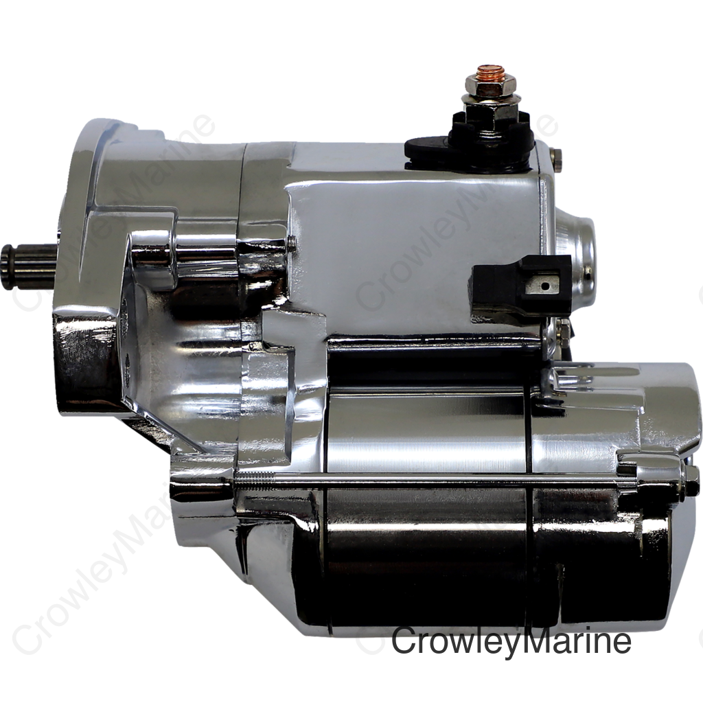 Starter Motor - Harley Davidson - Chrome