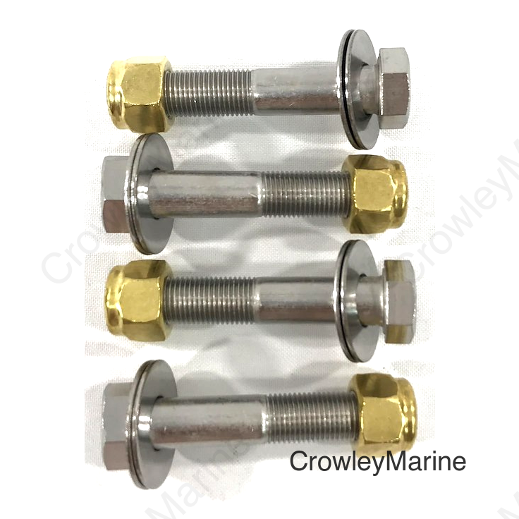 1/2-20 UNC, 2-3/4" Thread, 4pk