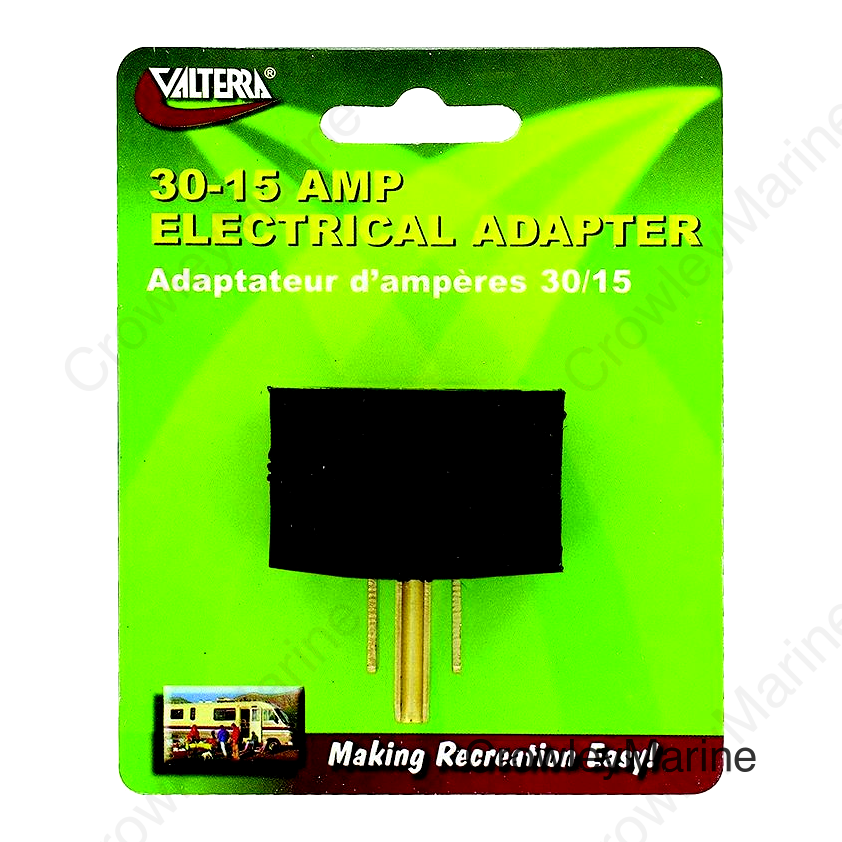 Valterra A100014VP 30-15 Amp Electrical Adapter, Carded