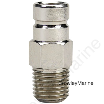 1/4" NPT Male Tank-Side, (Up to 90 Hp), Chrome Plated Brass