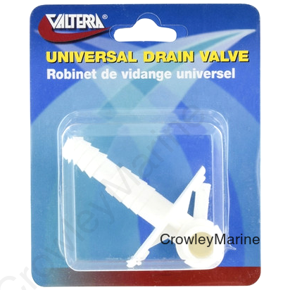 UNIVERSAL DRAIN VALVE, BARBED, PKGD (RV0000571)