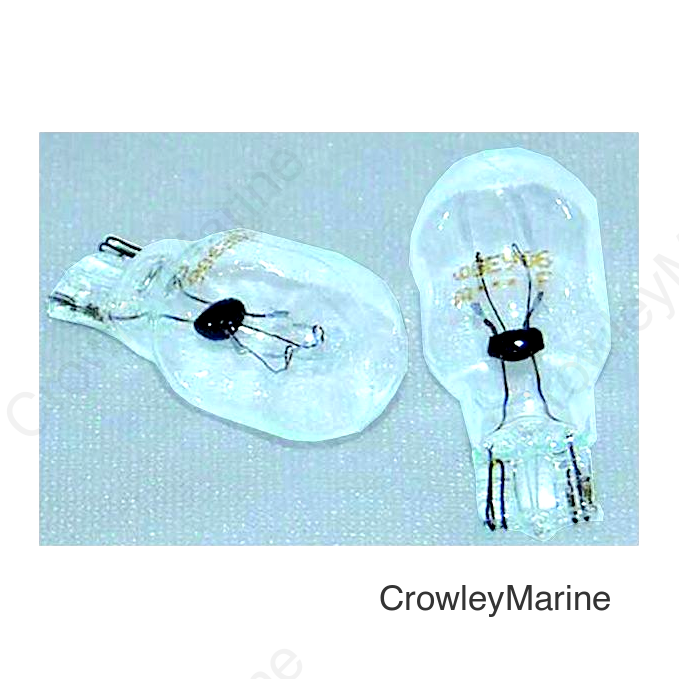 Perko 0338DP1CLR Spare Wedge Bulbs, 2/Card