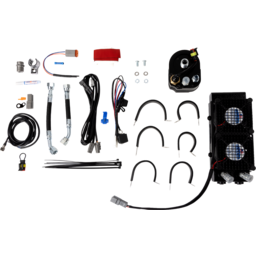 Oil Cooler Kit - Naked Black - Touring/Trike thumbnail-1