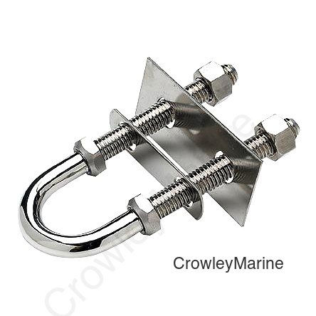 Stainless Stern Eye, 1/2 x 3-7/16, Bulk