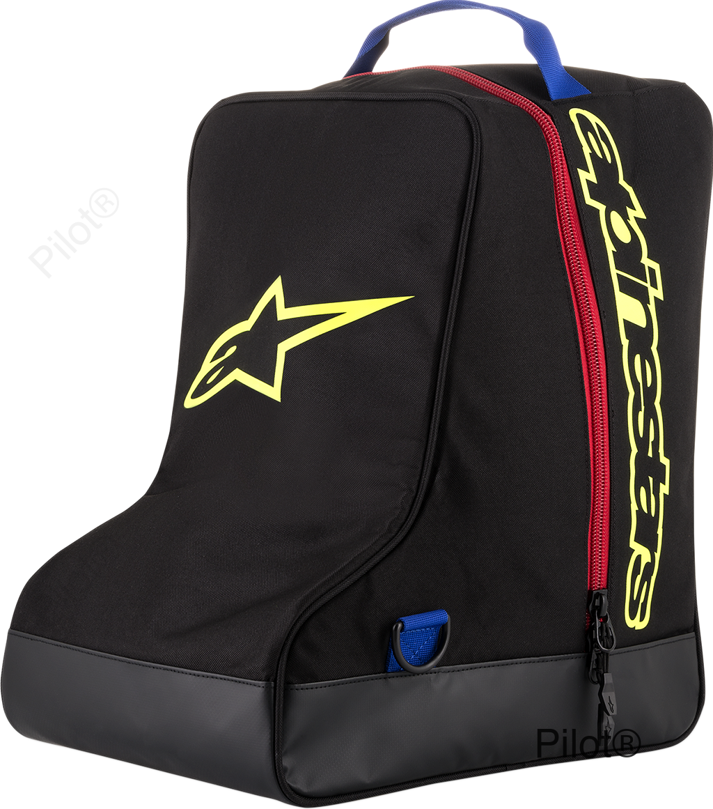 Boot Bag - Black/Blue