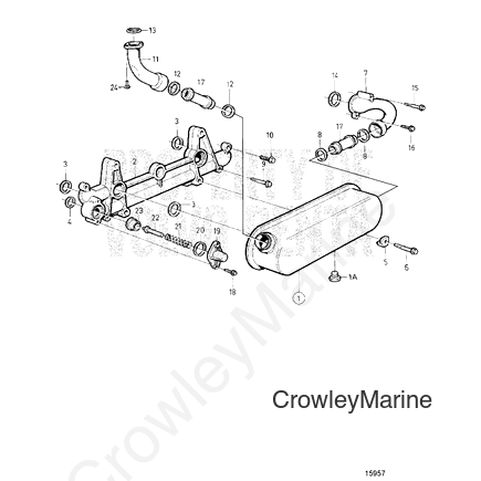 Compression Spring(V2) - Volvo Penta (1543615)