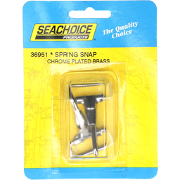 Seachoice Chrome Plated Spring Snaps, Pack of 2 thumbnail-2