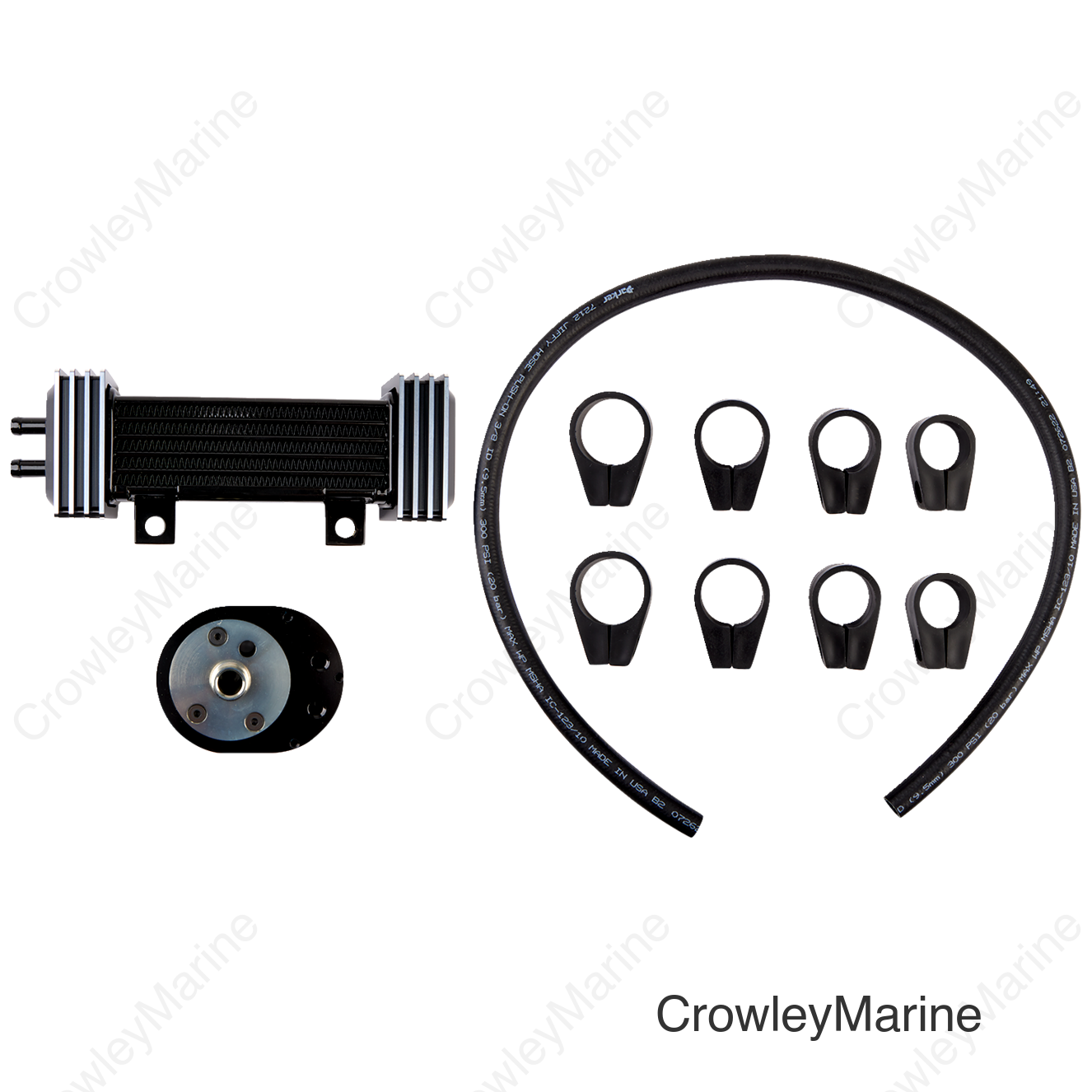 Oil Cooler Kit - Vertical - Deluxe