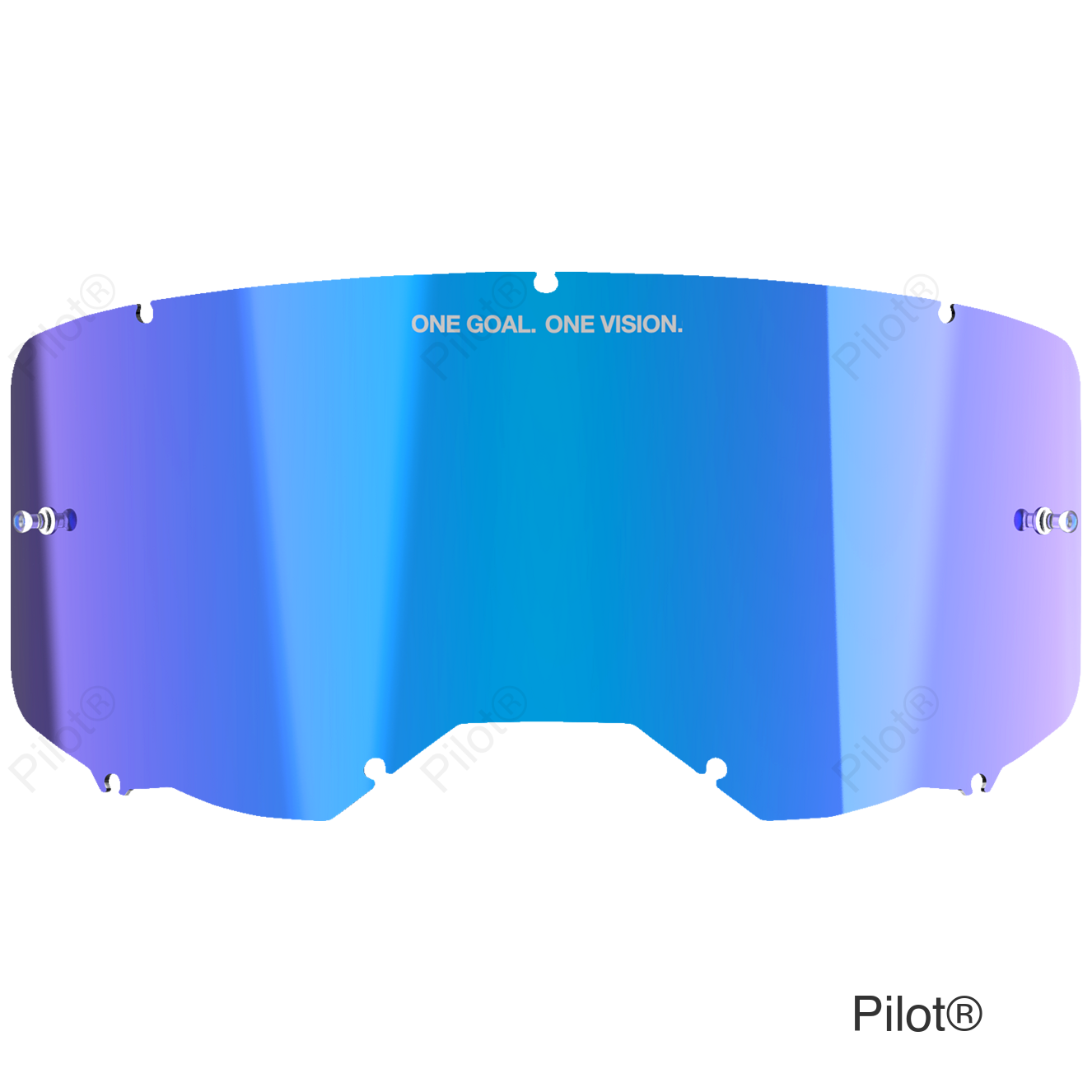 Vision 8/Vision 5/Vision 3 Lens - Blue Mirror