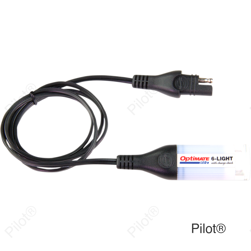 Charge System Tester w/Flashlight - SAE/2 Pin Connector - LED