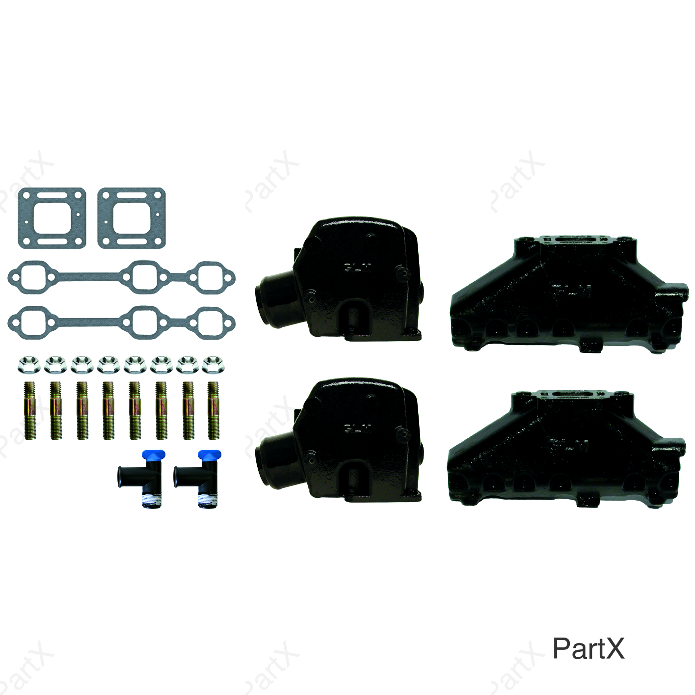 Complete Exhaust Manifold Set (58221)
