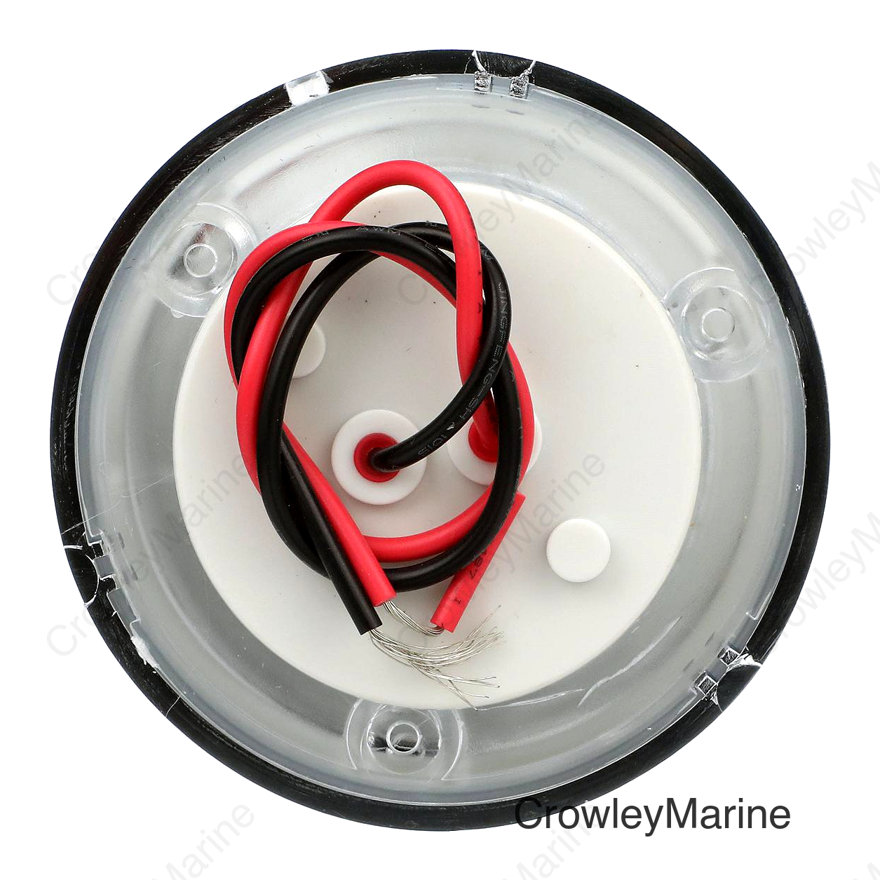Seachoice LED Courtesy Interior Light Chrome/White Bezel, White LED