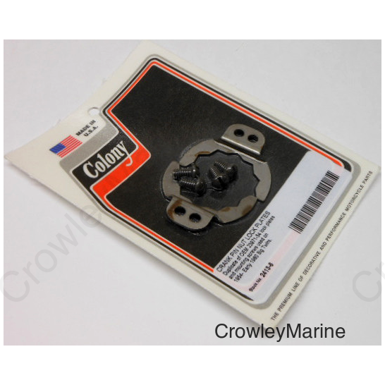 CRANK PIN NUT LOCK PLATE BIG TWIN 54-80E