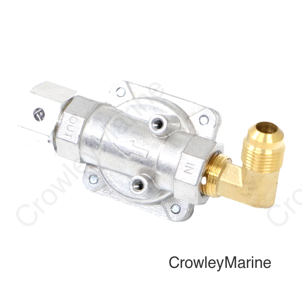 GAS INLET CONNECTOR & LP REGULATOR