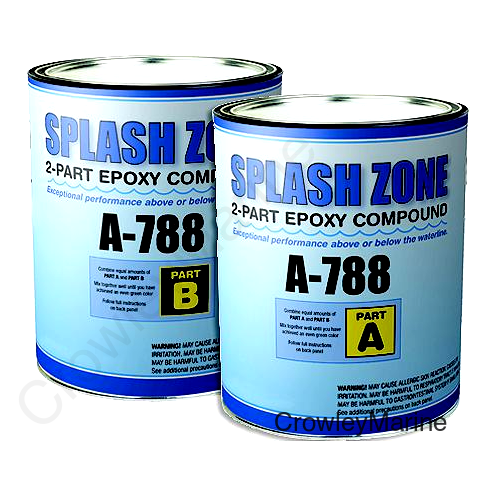 Splash Zone Putty Kit 1/2 Gal