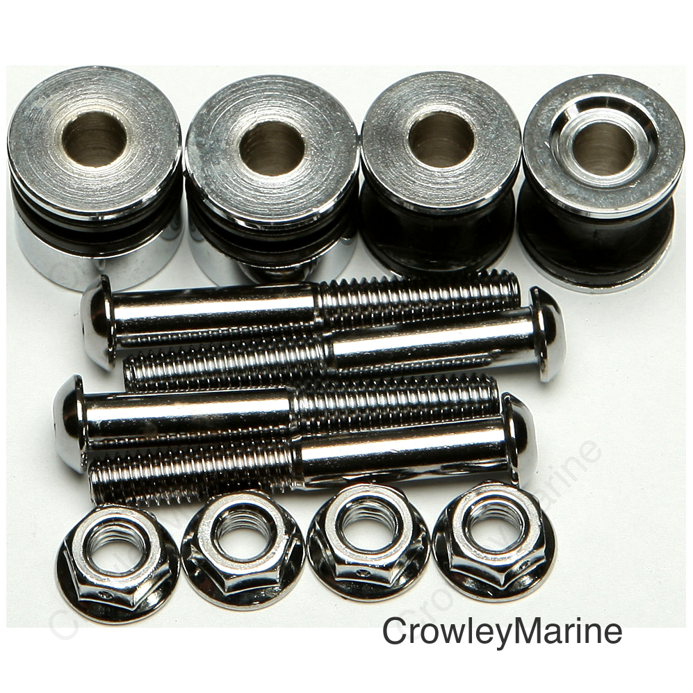 DOCKING HARDWARE KIT CHROME XL 94-03