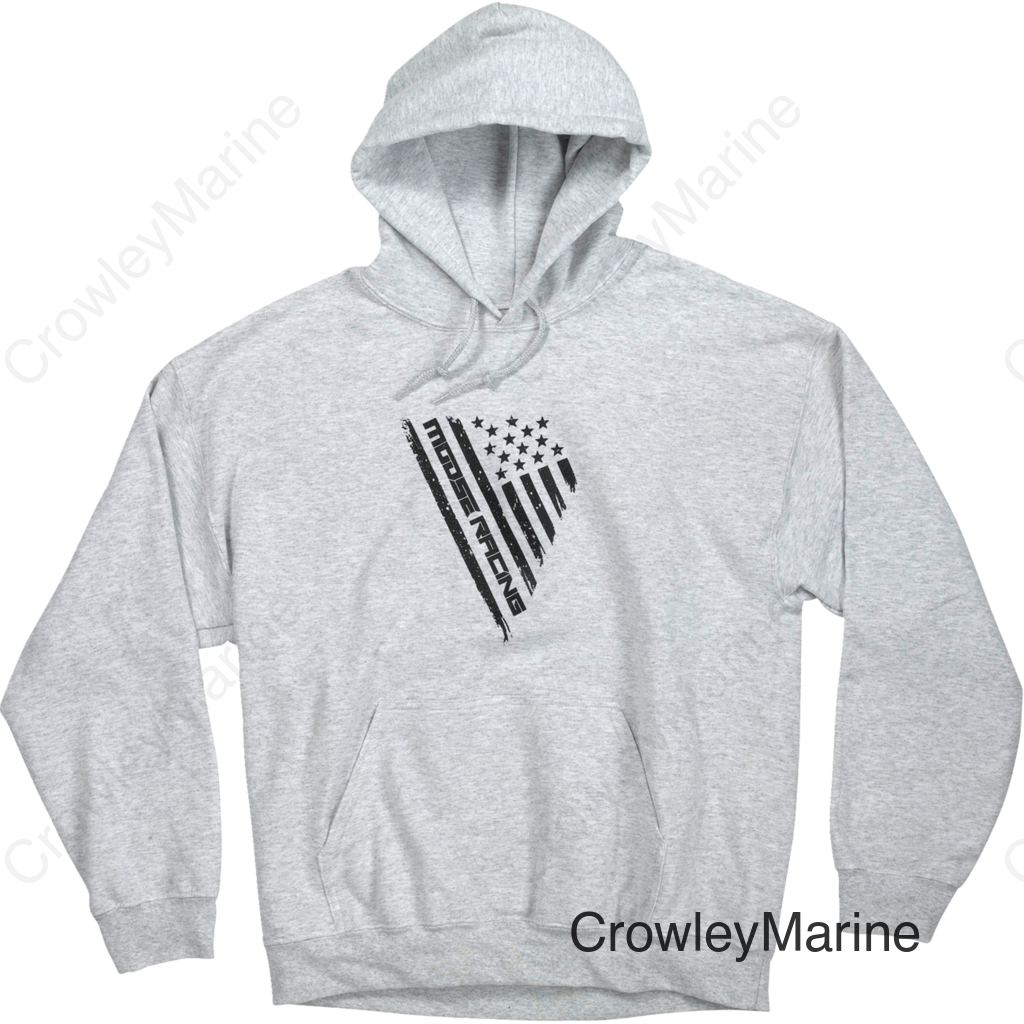 HOODY SALUTE ASH L
