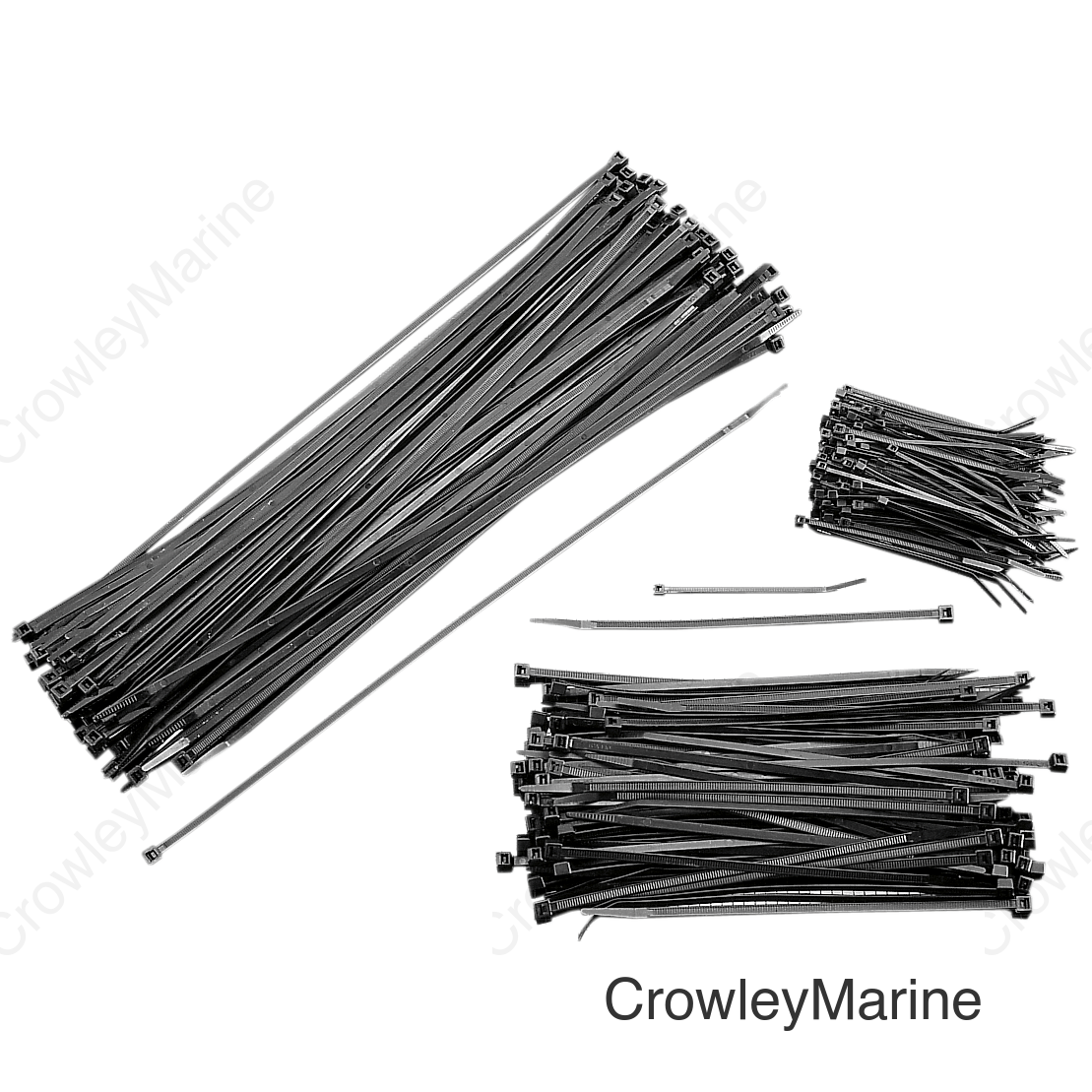 CABLE TIE, 100PK 4" BLK
