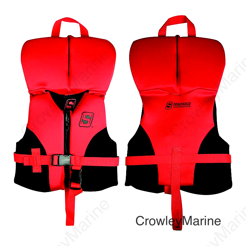 Seachoice 85950 Evoprene Multi-Sport Vest, Red/Black, Infant