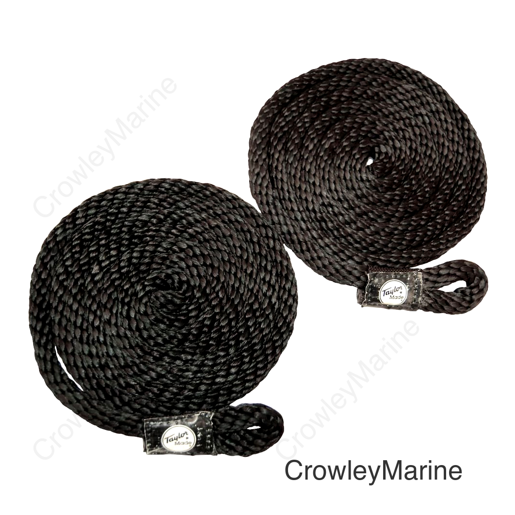 3/8" X72" BRAIDED ROPE   BLACK (11313)