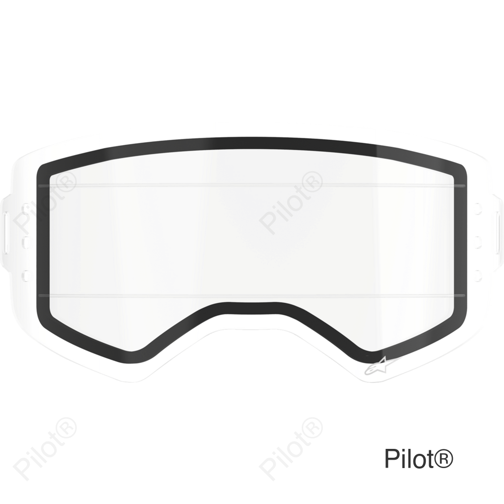 Supertech Lens - Roll-Off - Dual - Clear