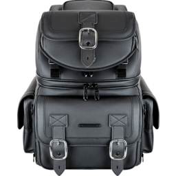 BR3400D Sissy Bar Bag - Black thumbnail-0