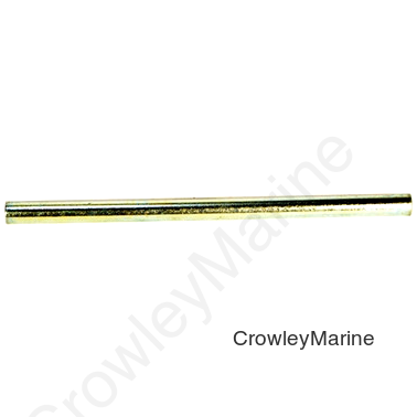 Marine Roller Shaft 5/8"x11 1/4", Zinc Plated (407024)
