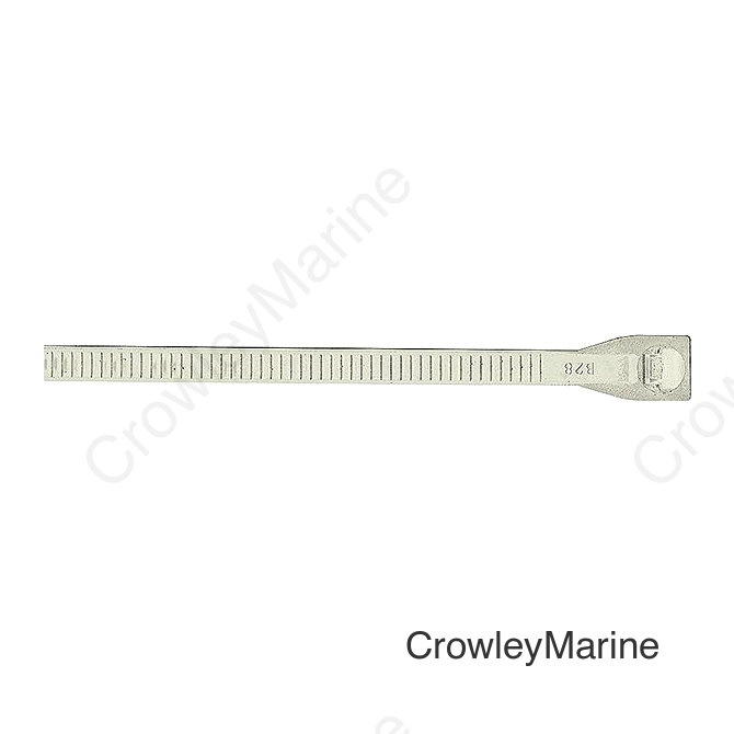 14" Nylon Standard Cable Tie, 25 Pcs. Natural