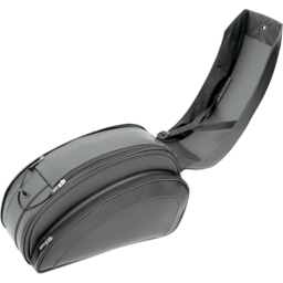 Deluxe Throwover Saddlebag - Black thumbnail-3