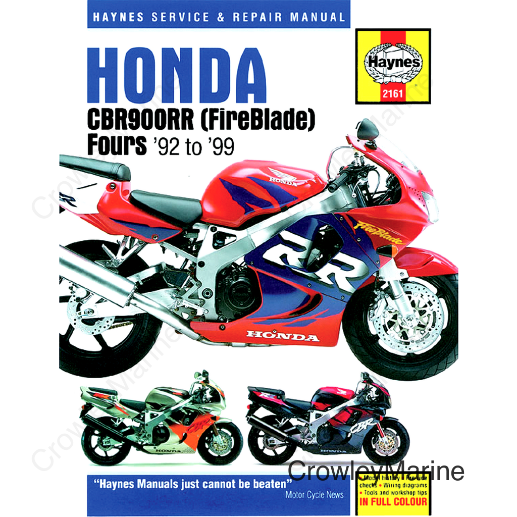 MANUAL HON CBR900RR