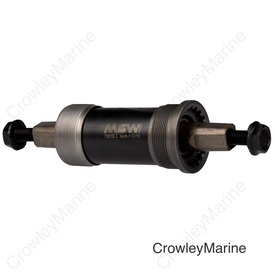 MSW ST100 Bottom Bracket - English 73 x 122.5mm Square Taper JIS