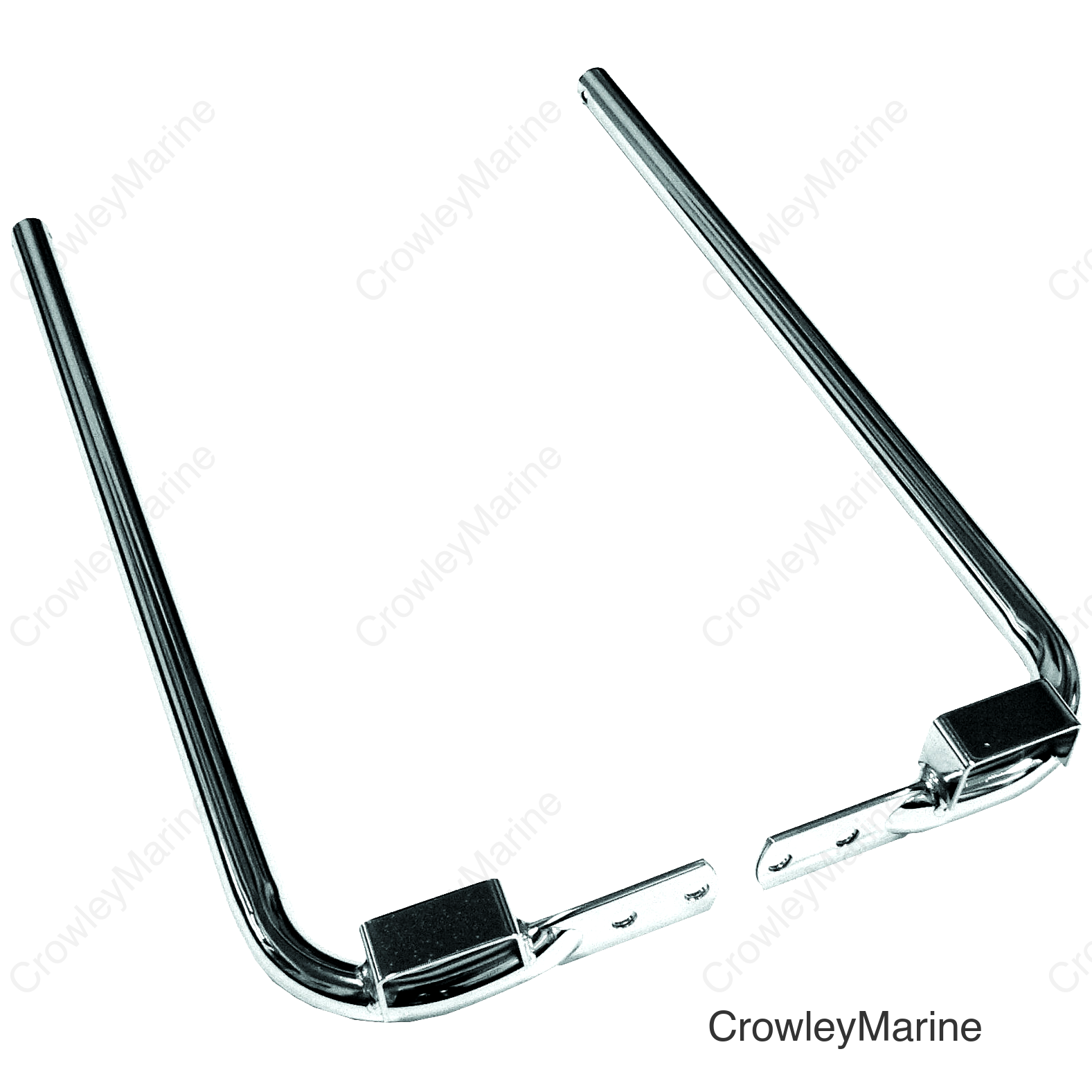 CHROME SADDLEBAG SUPPORT KIT FLH/FLT 85-08