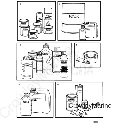 Paint - Volvo Penta (3808215)