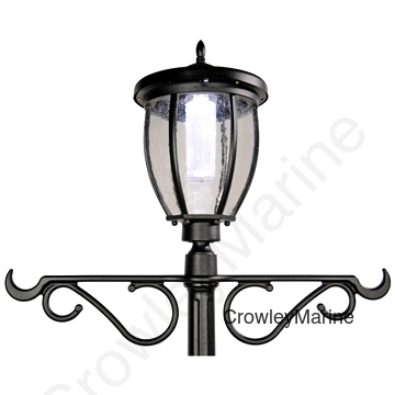Terrace Solar Lamp Post and Planter (23107)