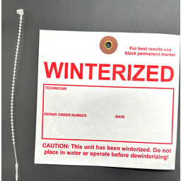 Winterizing Tags  (100/Pk)