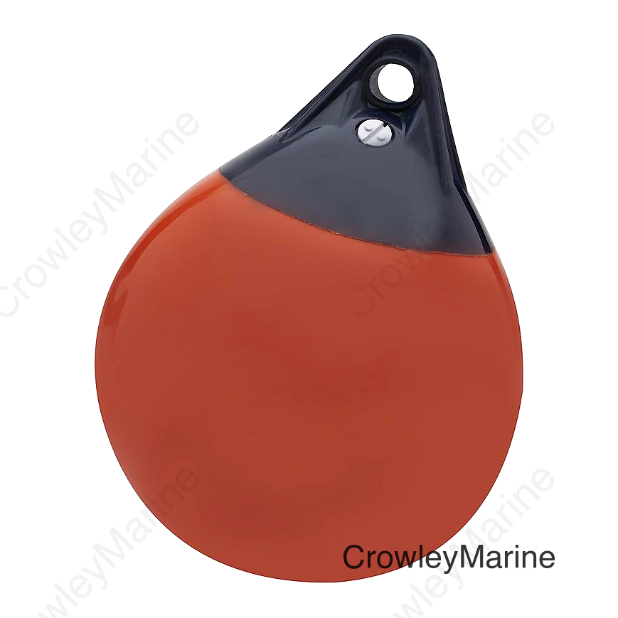 Seachoice Commercial All Purpose Buoy, 10 in. Round, Orange