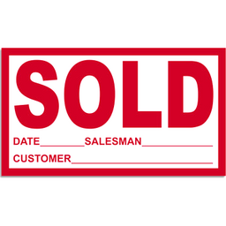 SERVICE TAG CUSTOM PRINT (7743)