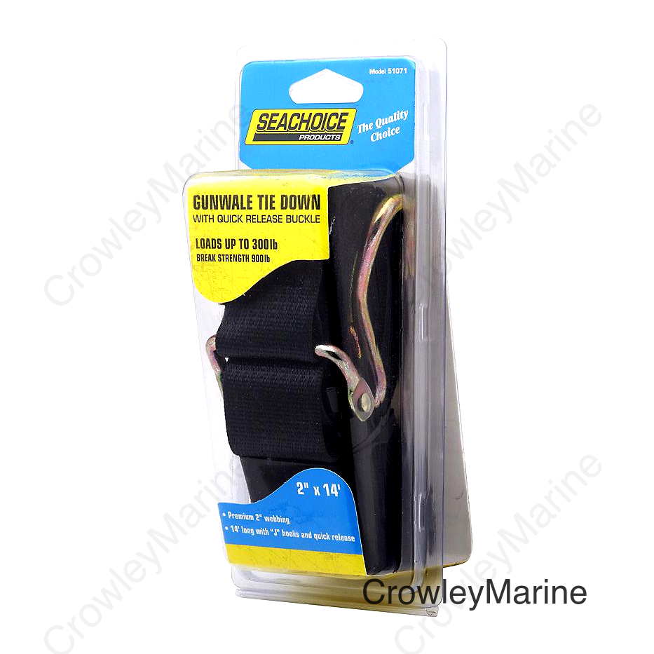 Seachoice Gunwale Tie Down Boat Strap, 14 Ft.
