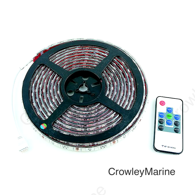 AP Products Ancor RGB LED Color Changing Strip Light, 16'