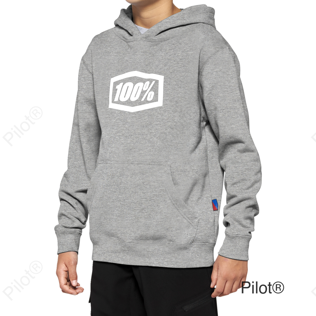 Youth Icon Hoodie - Gray - Medium