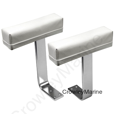 Padded Arm Rests w/ Aluminum Bracket (Pair) (8WD444AR-710)