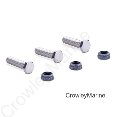 CAP SCREWW HEX HEAD, 3/8 NF X (HP6001)