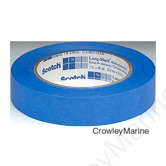 3M™ Marine 09221 Scotchblue™ 2090 Original Painter's Tape, Blue, 1-1/2" x 60 yards, 24 per case