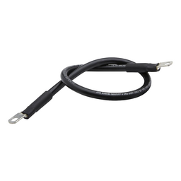 Seachoice 4 AWG Marine Grade Cable, Black, 2 Ft. thumbnail-1