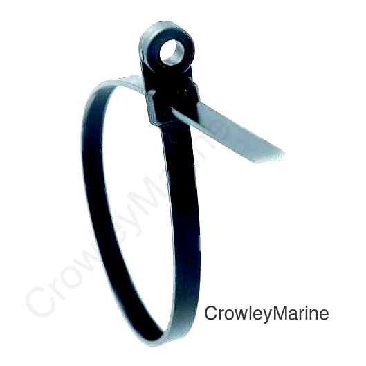 Radius Cable Black 7-1/2" 1000/Pk