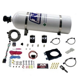 Nitrous Express Dodge Hemi Nitrous Plate Kit (50-400HP) w/15lb Bottle thumbnail-1