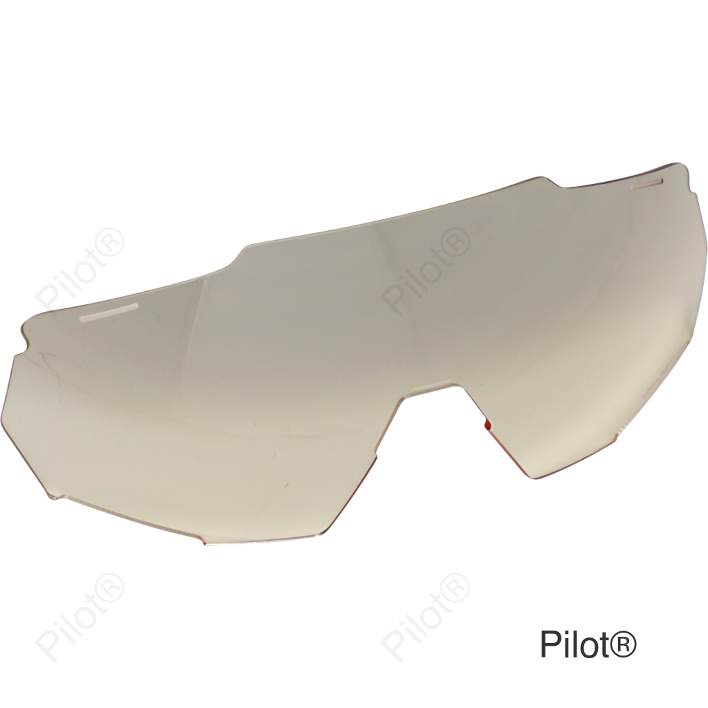 Racetrap Lens - Yellow Silver Mirror