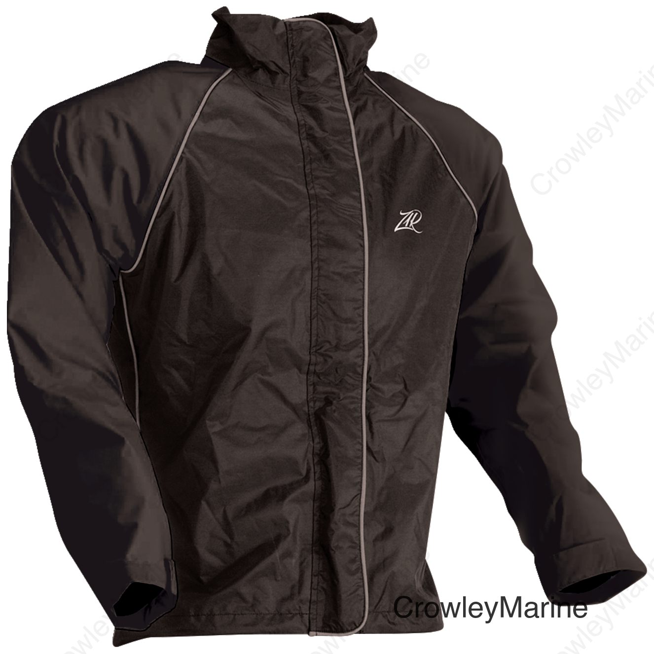 JACKET WM WTRPRF BLK 2X