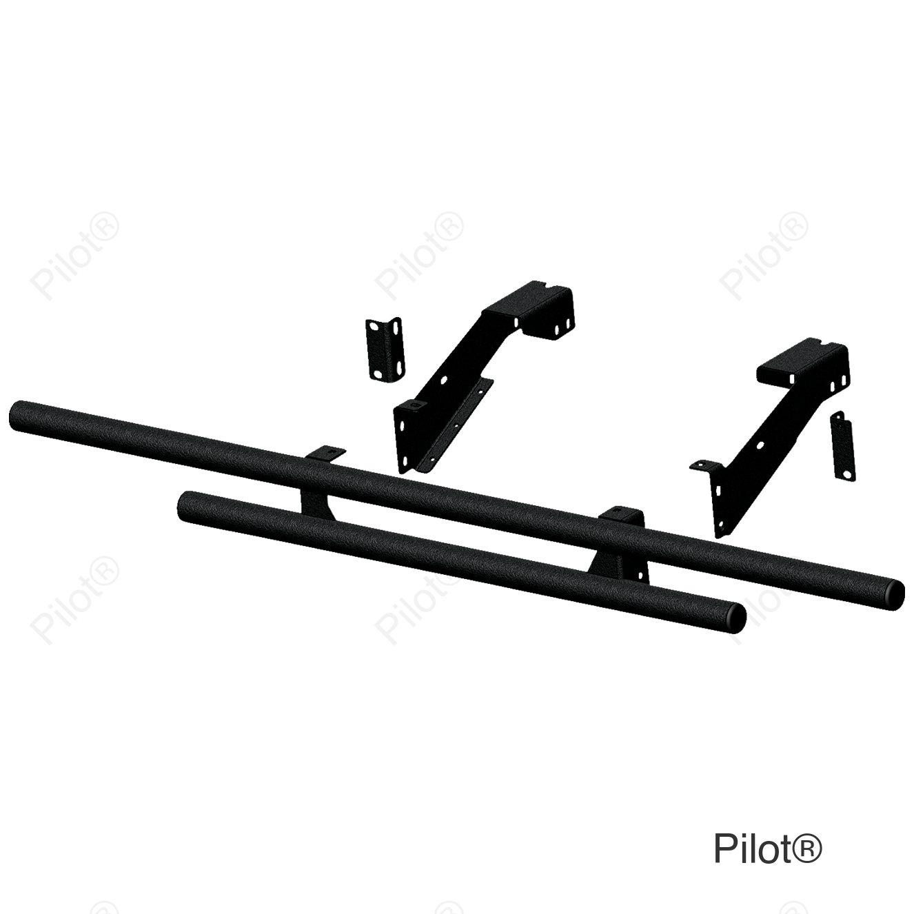 Rear Bumper - Black - Polaris
