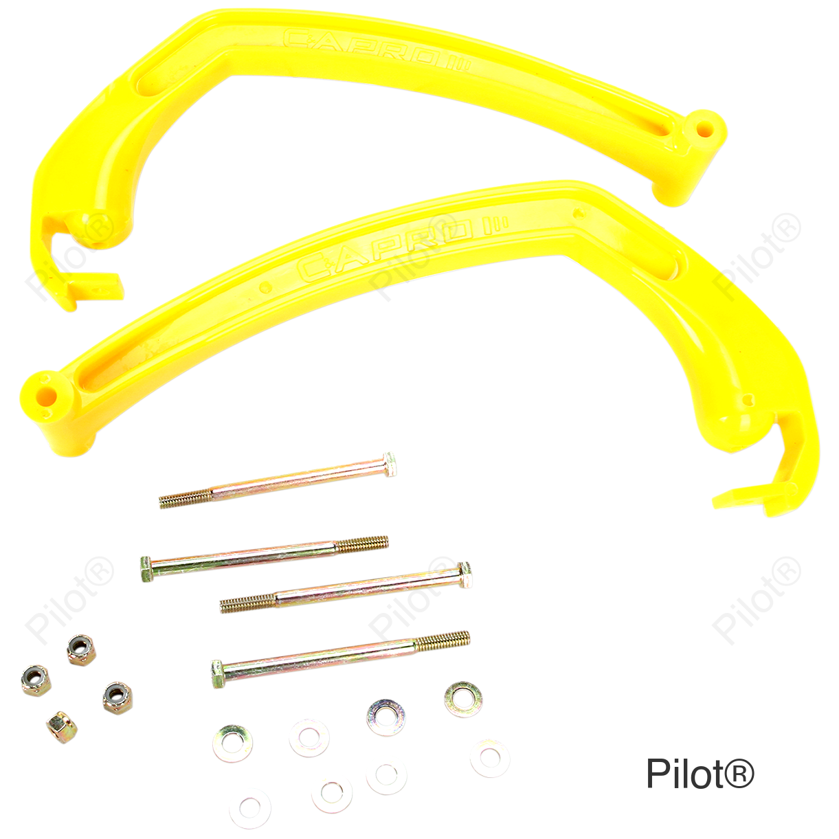 Replacement Ski Handles - Yellow - Pair